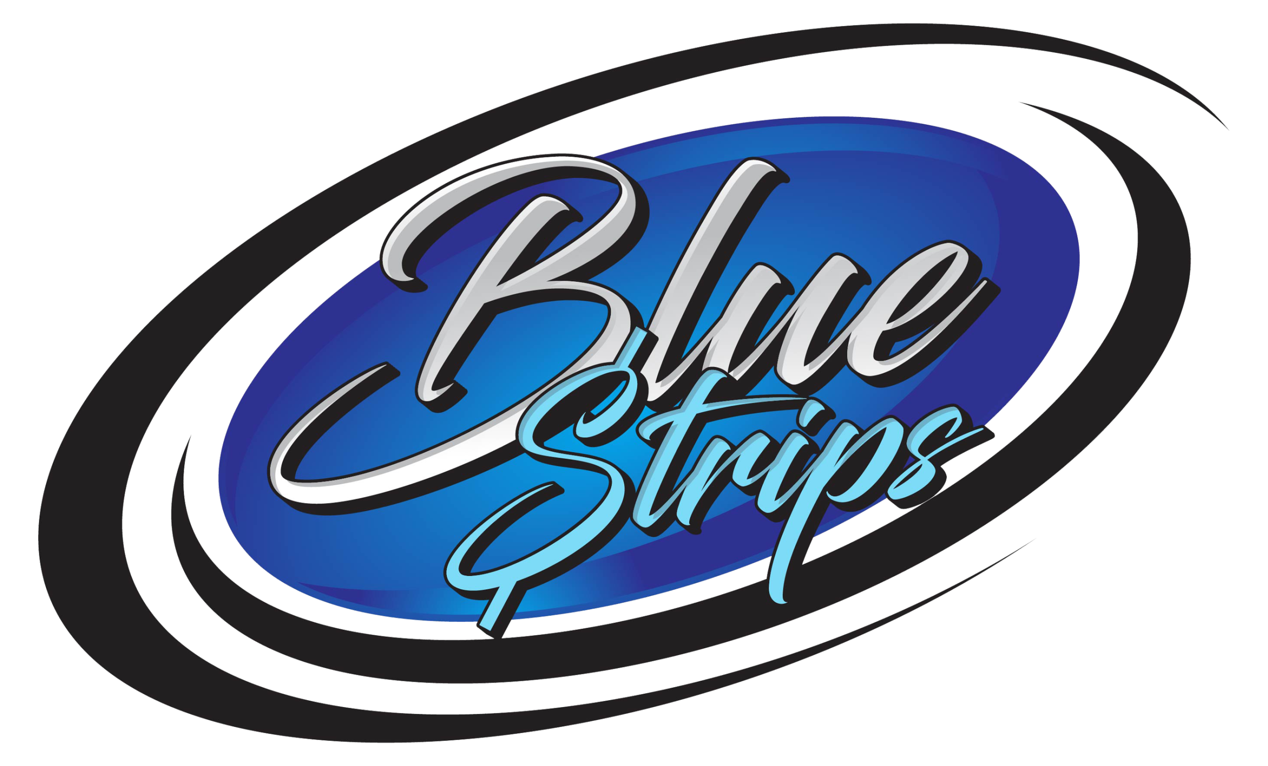 Blue Strips Dumpsters