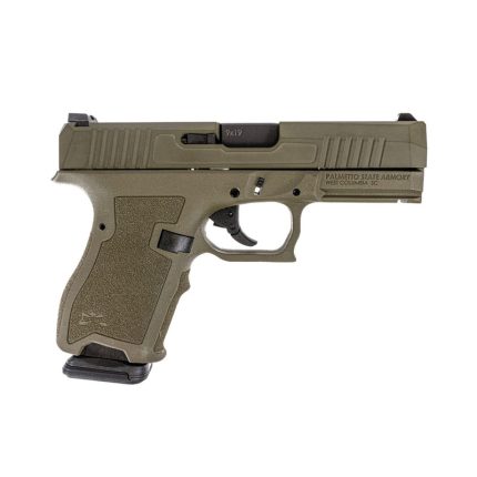 PSA Dagger Compact 9mm Pistol With Extreme Carry Cuts, Sniper Green